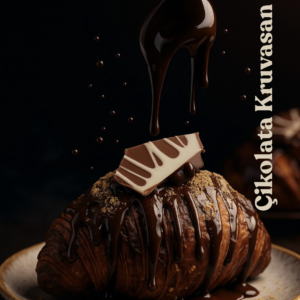 ÇİKOLATALI KRUVASAN - KUTU İÇİ 4 ADET