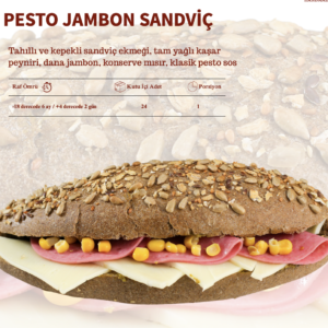 PESTO JAMBON SANDVİÇ - KOLİ İÇİ 24 ADET